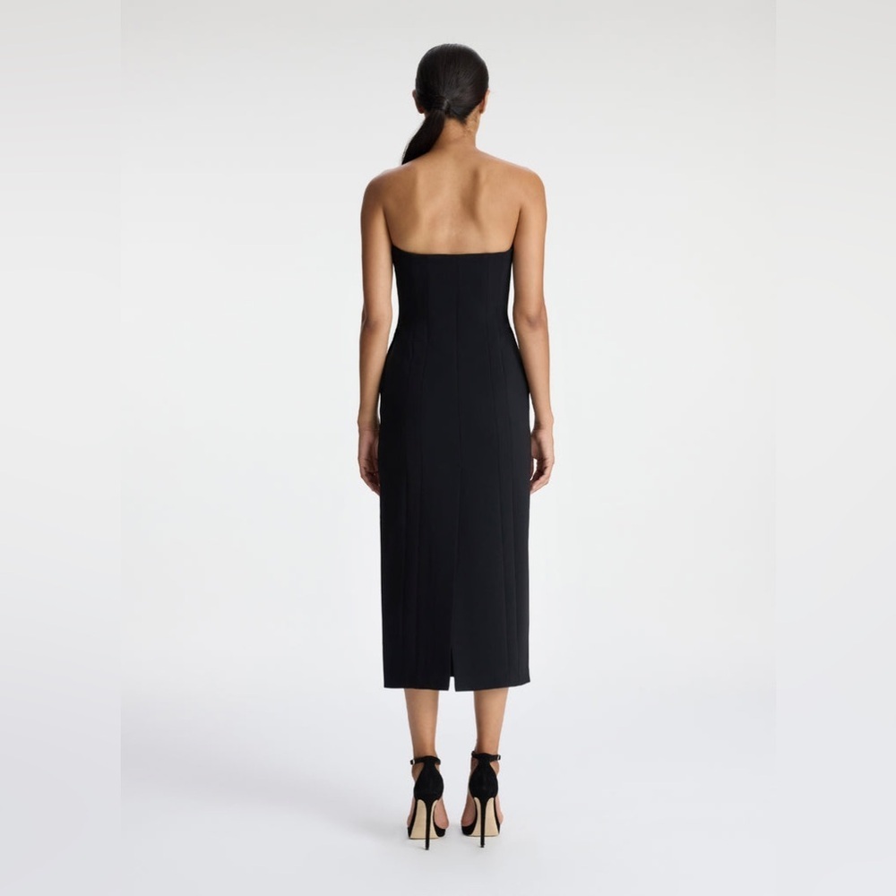 A.L.C. Elizabeth Strapless Midi Dress - Picture 3 of 12
